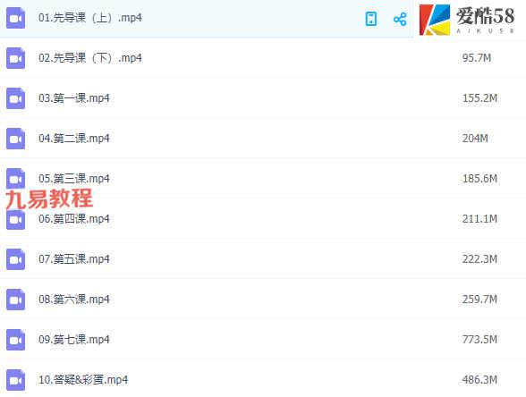依盈数字风水初阶课程视频10集 百度云下载！