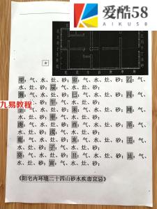 刘世存-基因风水二十四方位疾病《阳宅内环境二十四山砂水疾患宜忌》