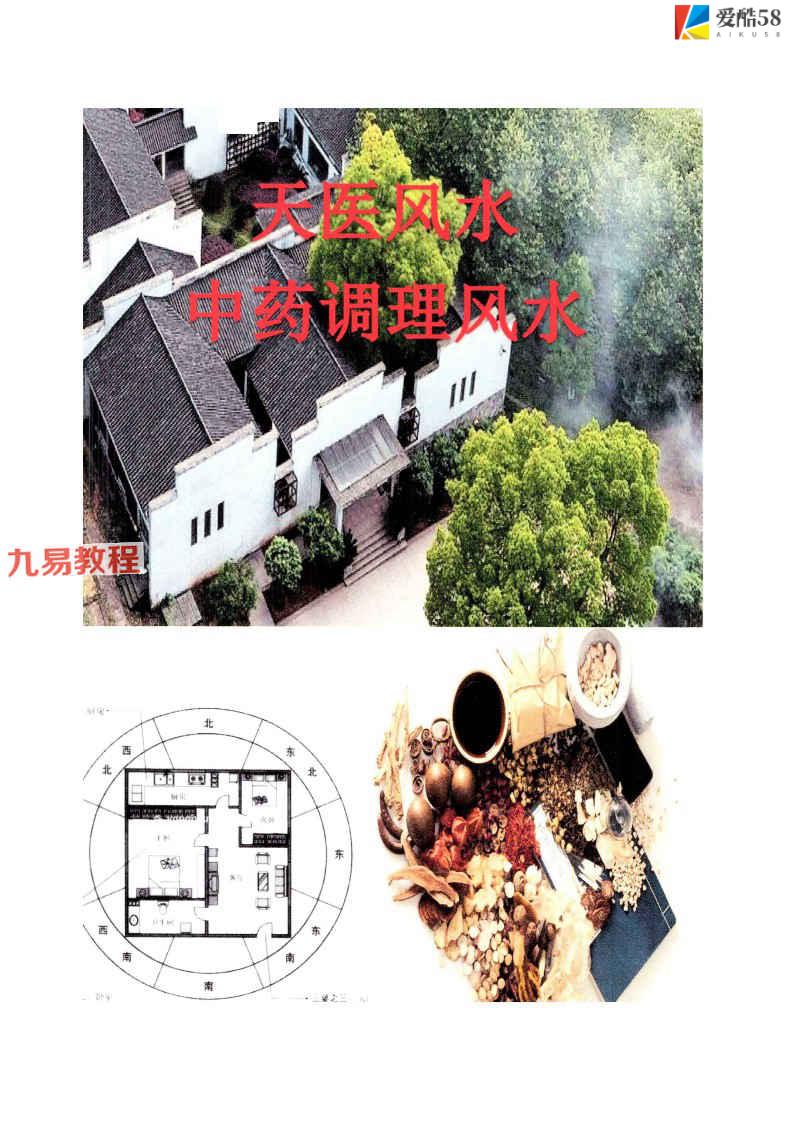 飞鱼-阳宅风水景物断《天医风水、中草药布局 调理风水》pdf