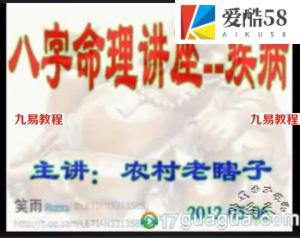 真正的盲派农村老瞎子八字讲座视频19集15个多小时