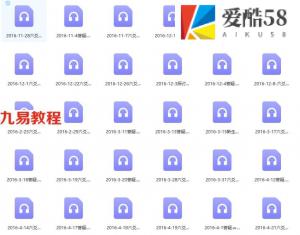 2016沙漠绿洲六爻专业课程录音166集 百度网盘下载！