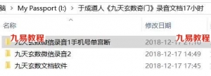 于成道人九天玄数微信课录音加资料