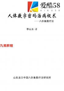 李山玉-神奇的数字疗法治病法-人体数字密码治病极术.pdf  百度云免费下载！