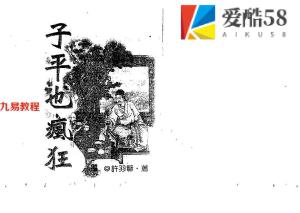 许羽贤-子平也疯狂.pdf316页，百度云下载！