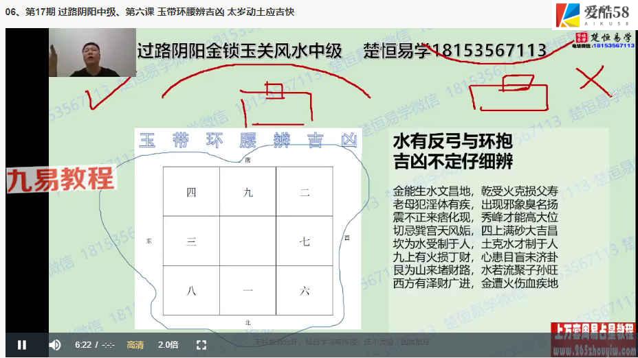 许光明过路阴阳初中级课程视频20集 百度云下载！