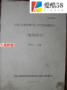 中国“达摩面壁”内、外气功函授讲义  提高级功 入门级筑基功（黄圣力）.pdf 百度网盘下载！