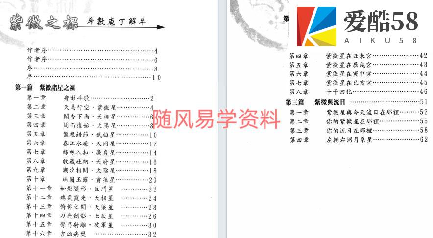 刘昌源 紫微斗数庖丁解牛上下册