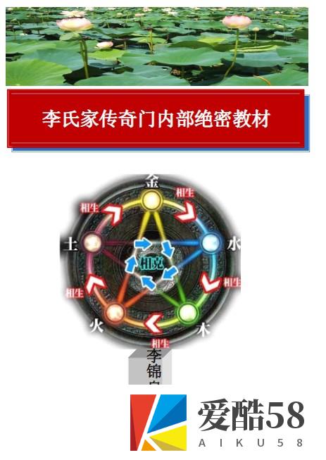 李锦泉 李氏家传奇门内部绝密教材 171页