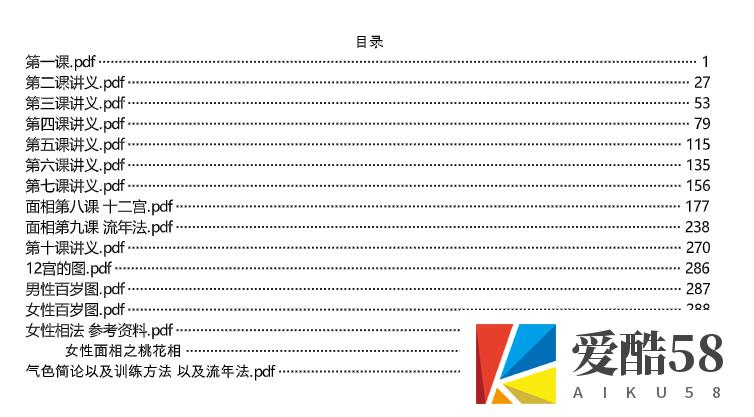 善德居士2021年最新面相学讲义