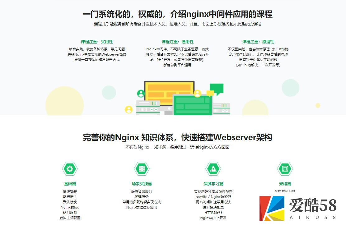 【测试运维】Nginx入门到实践-Nginx中间件应用+搭建Webserver架构