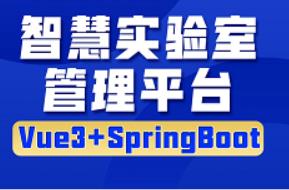 前端项目实战《智慧实验室管理平台》，Vue3+SpringBoot 项目实战教程