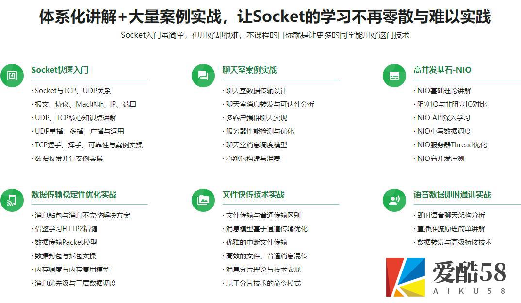 Socket网络编程进阶与实战 系统掌握Socket核心技术