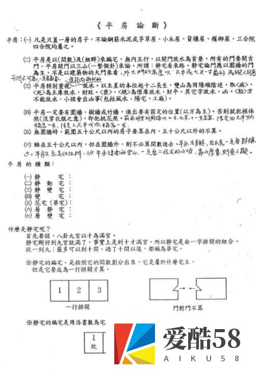 汤森 后天派阳宅风水秘本（1）37页